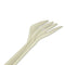 Ecosense Renewable Plant Starch Cutlery, Fork, 7", 50/pack, 20 Pack/carton