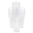 Comet Plastic Tumblers, Clear, 12 Oz, 500/carton