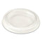 Pla Lids For Fiber Cups, 2.6" Diameter X 0.3"h, Clear, Plastic, 2,000/carton