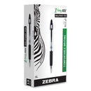 Z-grip Max Ballpoint Pen, Retractable, Medium 1 Mm, Black Ink, Silver Barrel, 12/pack