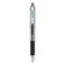 Eco Jimnie Clip Ballpoint Pen, Retractable, Medium 1 Mm, Black Ink, Smoke Barrel, 12/pack