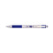 F-301 Ballpoint Pen, Retractable, Fine 0.7 Mm, Blue Ink, Stainless Steel/blue Barrel