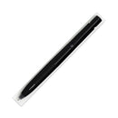 Blen Gel Pen, Retractable, Fine 0.7 Mm, Black Ink, Black Barrel, Dozen