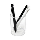 Blen Gel Pen, Retractable, Fine 0.7 Mm, Black Ink, Black Barrel, Dozen