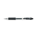 Sarasa Dry Gel X20 Gel Pen, Retractable, Fine 0.5 Mm, Black Ink, Smoke Barrel, 12/pack