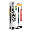 Sarasa Dry Gel X20 Gel Pen, Retractable, Fine 0.5 Mm, Black Ink, Smoke Barrel, 12/pack