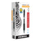 Sarasa Dry Gel X20 Gel Pen, Retractable, Medium 0.7 Mm, Black Ink, Smoke Barrel, 12/pack