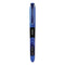 Fountain Pen, Fine 0.6 Mm, Blue Ink, Blue, 12/pack