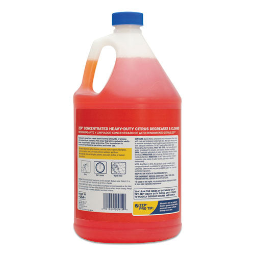 Cleaner And Degreaser, 1 Gal Bottle, 4/carton