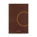 One-day-per-page Planning Notebook, 9 X 6, Dark Brown/orange Cover, 12-month (jan To Dec): 2024
