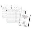 Executive Weekly/monthly Planner Refill With 15-minute Appointments, 11 X 8.25, White Sheets, 12-month (jan To Dec): 2024