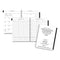 Executive Weekly/monthly Planner Refill With 15-minute Appointments, 11 X 8.25, White Sheets, 12-month (jan To Dec): 2024