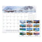 Seascape Panoramic Desk Pad, Seascape Panoramic Photography, 22 X 17, White Sheets, Clear Corners, 12-month (jan-dec): 2024