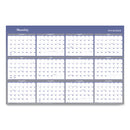 Vertical/horizontal Erasable Quarterly/monthly Wall Planner, 32 X 48, 12-month (jan To Dec): 2024