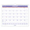 Monthly Wall Calendar, 15 X 12, White/red/blue Sheets, 12-month (jan To Dec): 2024