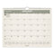 Recycled Wall Calendar, Unruled Blocks, 15 X 12, Sand/green Sheets, 12-month (jan To Dec): 2024