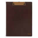 Signature Collection Monthly Clipfolio, 11 X 8, Distressed Brown Cover, 13-month (jan To Jan): 2023 To 2024