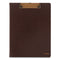 Signature Collection Monthly Clipfolio, 11 X 8, Distressed Brown Cover, 13-month (jan To Jan): 2023 To 2024