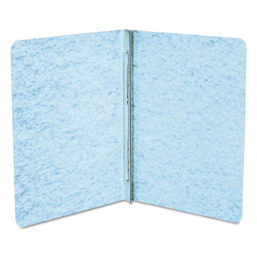 Presstex Report Cover With Tyvek Reinforced Hinge, Side Bound, Two-piece Prong Fastener, 3" Capacity, 8.5 X 11, Light Blue