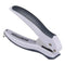 10-sheet Ez Squeeze One-hole Punch, 1/4" Hole, Gray