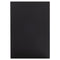 Foam Board, Cfc-free Polystyrene, 20 X 30, Black Surface And Core, 10/carton