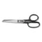 Hot Forged Carbon Steel Shears, 7" Long, 3.13" Cut Length, Black Straight Handle