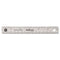 Stainless Steel Office Ruler With Non Slip Cork Base, Standard/metric, 6" Long