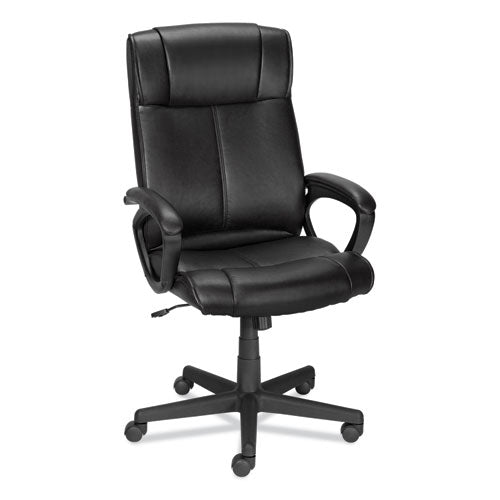 Alera Dalibor Series Manager Chair, Supports Up To 250 Lb, 17.5" To 21.3" Seat  Height, Black Seat/back, Black Base