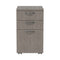 Alera Valencia Series Mobile Pedestal File, Left/right, 3-drawer: Box/box/file, Legal/letter, Gray, 15.88 X 20.5 X 28.39