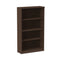 Alera Valencia Series Bookcase, Four-shelf, 31.75w X 14d X 54.88h, Espresso