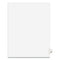 Preprinted Legal Exhibit Side Tab Index Dividers, Avery Style, 10-tab, 49, 11 X 8.5, White, 25/pack, (1049)