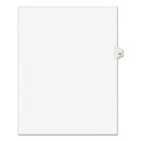 Preprinted Legal Exhibit Side Tab Index Dividers, Avery Style, 10-tab, 59, 11 X 8.5, White, 25/pack, (1059)