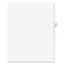 Preprinted Legal Exhibit Side Tab Index Dividers, Avery Style, 10-tab, 59, 11 X 8.5, White, 25/pack, (1059)