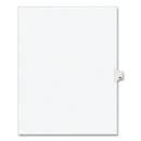 Preprinted Legal Exhibit Side Tab Index Dividers, Avery Style, 10-tab, 64, 11 X 8.5, White, 25/pack, (1064)