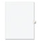 Preprinted Legal Exhibit Side Tab Index Dividers, Avery Style, 10-tab, 64, 11 X 8.5, White, 25/pack, (1064)