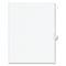 Preprinted Legal Exhibit Side Tab Index Dividers, Avery Style, 10-tab, 65, 11 X 8.5, White, 25/pack, (1065)