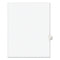 Preprinted Legal Exhibit Side Tab Index Dividers, Avery Style, 10-tab, 67, 11 X 8.5, White, 25/pack, (1067)