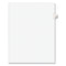 Preprinted Legal Exhibit Side Tab Index Dividers, Avery Style, 10-tab, 80, 11 X 8.5, White, 25/pack, (1080)