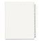 Preprinted Legal Exhibit Side Tab Index Dividers, Avery Style, 25-tab, 26 To 50, 11 X 8.5, White, 1 Set, (1331)