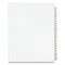 Preprinted Legal Exhibit Side Tab Index Dividers, Avery Style, 25-tab, 126 To 150, 11 X 8.5, White, 1 Set, (1335)