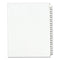 Preprinted Legal Exhibit Side Tab Index Dividers, Avery Style, 25-tab, 351 To 375, 11 X 8.5, White, 1 Set, (1344)