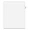 Preprinted Legal Exhibit Side Tab Index Dividers, Avery Style, 26-tab, E, 11 X 8.5, White, 25/pack, (1405)