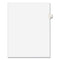 Preprinted Legal Exhibit Side Tab Index Dividers, Avery Style, 26-tab, F, 11 X 8.5, White, 25/pack, (1406)