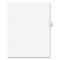 Preprinted Legal Exhibit Side Tab Index Dividers, Avery Style, 26-tab, J, 11 X 8.5, White, 25/pack, (1410)