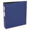 Economy Non-view Binder With Round Rings, 3 Rings, 2" Capacity, 11 X 8.5, Blue, (3500)