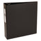 Economy Non-view Binder With Round Rings, 3 Rings, 3" Capacity, 11 X 8.5, Black, (3602)