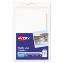 Removable Multi-use Labels, Handwrite Only, 0.63 X 0.88, White, 30/sheet, 35 Sheets/pack, (5424)