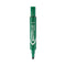 Marks A Lot Large Desk-style Permanent Marker, Broad Chisel Tip, Green, Dozen (8885)