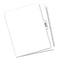 Preprinted Legal Exhibit Side Tab Index Dividers, Avery Style, 26-tab, 26 To 50, 11 X 8.5, White, 1 Set