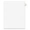 Preprinted Legal Exhibit Side Tab Index Dividers, Avery Style, 10-tab, 2, 11 X 8.5, White, 25/pack